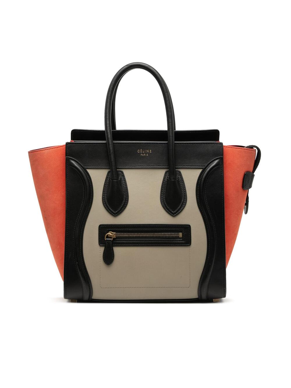 Celine Micro Tricolor Leather Luggage #363045C85B